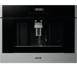 GORENJE CMA9200UX Built-in Bean to Cup Hot Drinks Machine - Black & Stainless Steel